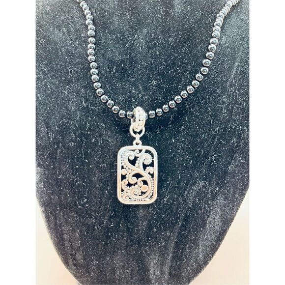 Bay Studio Women's Silver-Tone Paisley Necklace And Earring Set NWT - Picture 6 of 6